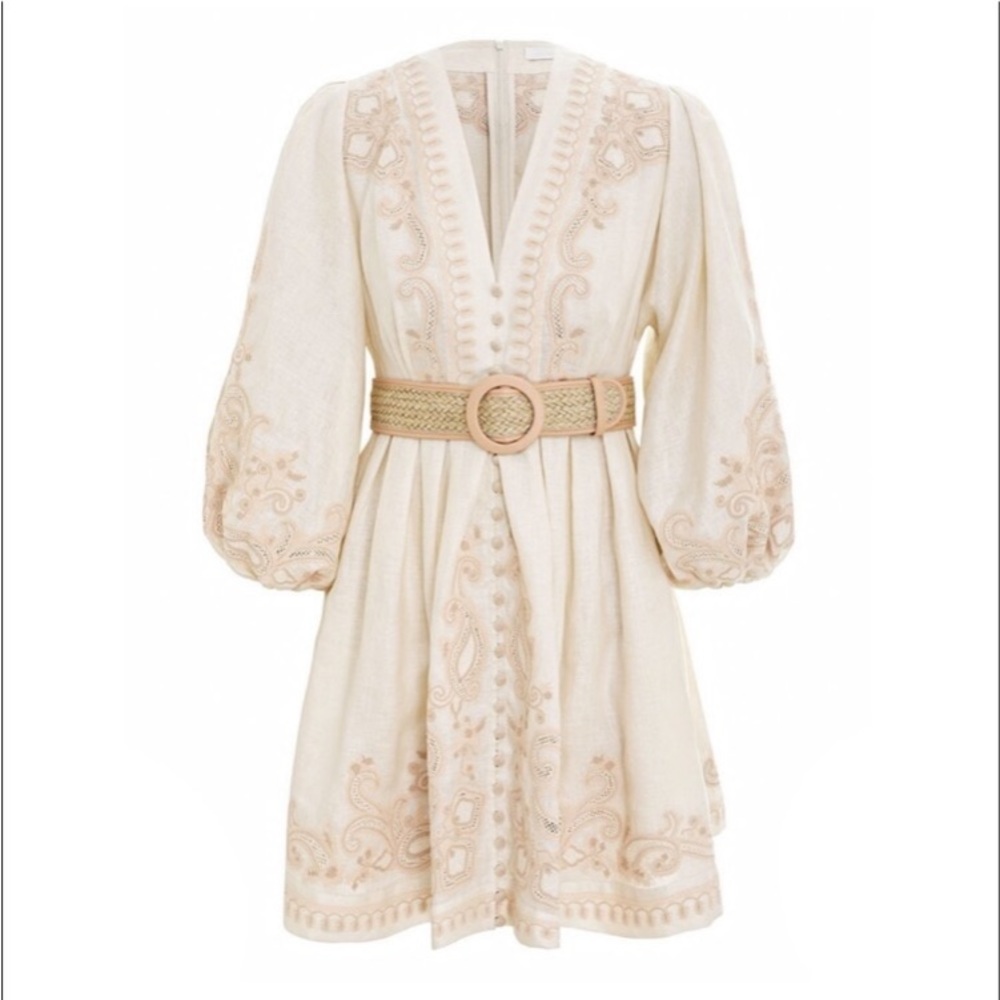 NWOT Zimmermann Estelle Paisley Mini Dress